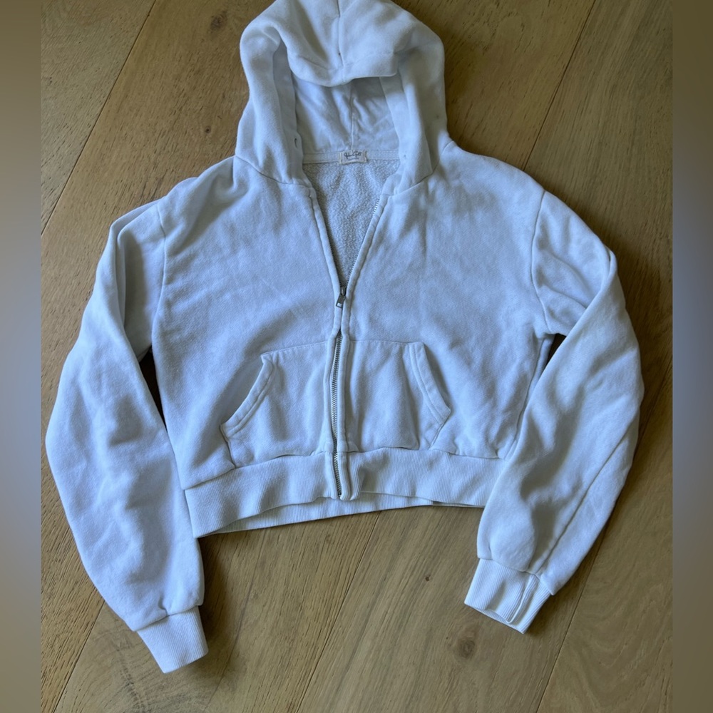 Brandy Melville Cropped Zip